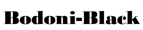 Bodoni-Black