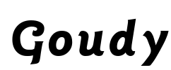 Goudy Font Image