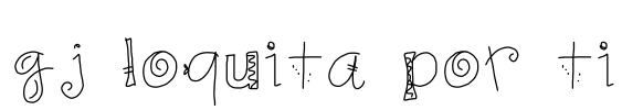 gj loquita por ti