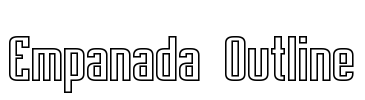 Empanada Outline