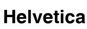 Helvetica