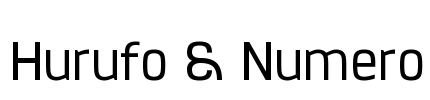 Hurufo & Numero Font Image