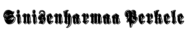 Sinisenharmaa Perkele