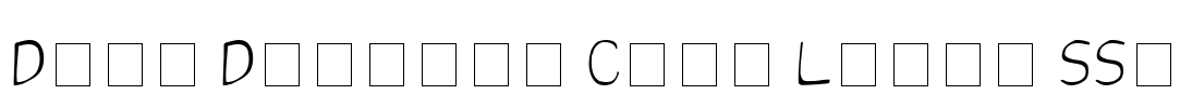 Dibs Display Caps Light SSi Font Image
