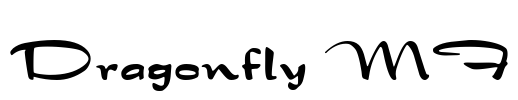 Dragonfly MF Font Image