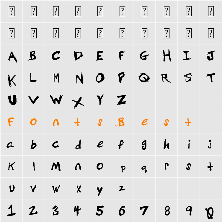 Grundy Character Map