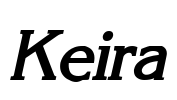 Keira Font Image