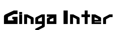 Ginga Inter Font Image