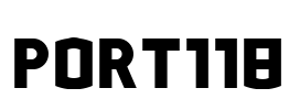 PORT118 Font Image