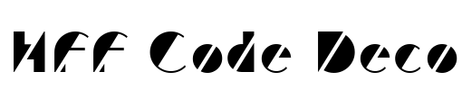 HFF Code Deco