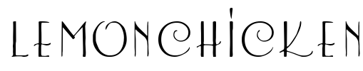 LemonChicken Font Image