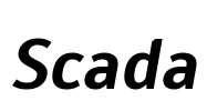 Scada Font Image