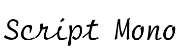 Script Mono