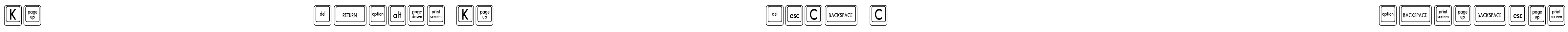 Keyboard KeysCn Condensed
