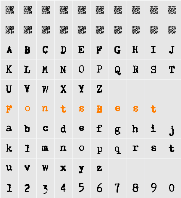 SuperKeys Character Map