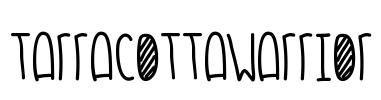 TarracottaWarrior Font Image