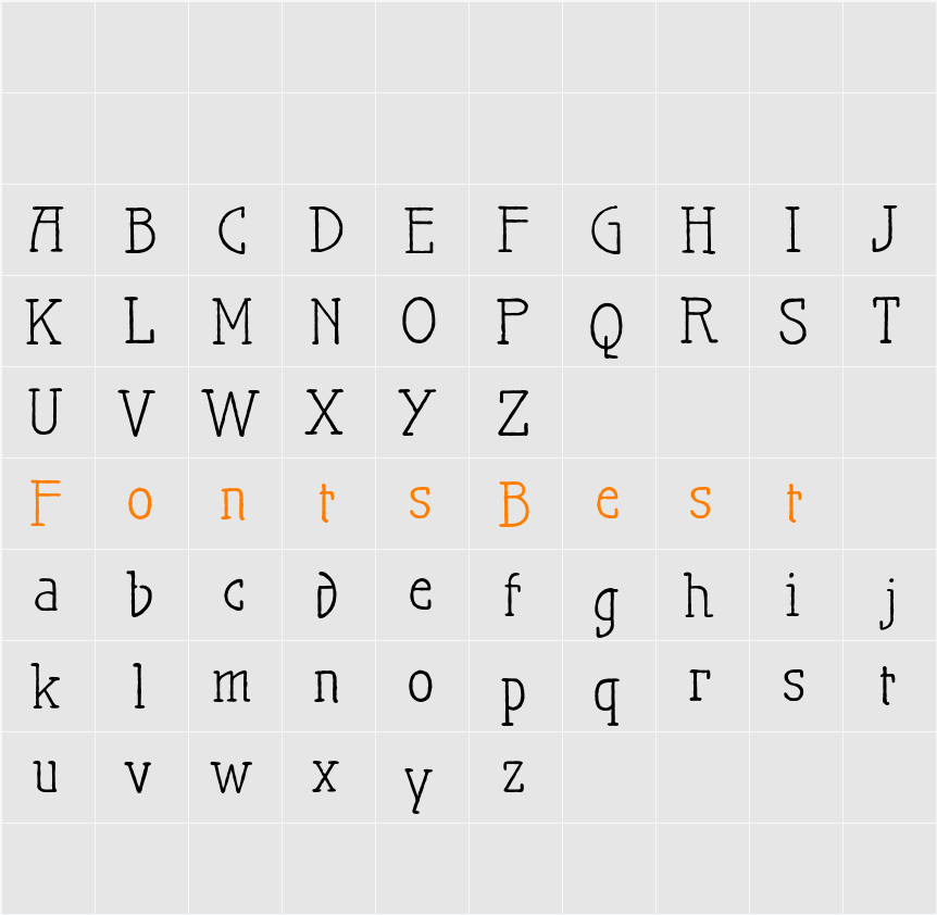 Maiers Nr.21 Pro Character Map