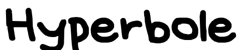 Hyperbole Font Image