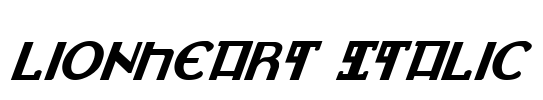 Lionheart Italic