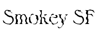 Smokey SF Font Image
