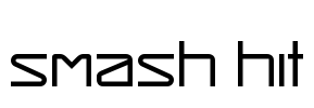 Smash Hit Font Image