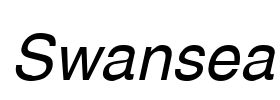 Swansea Font Image