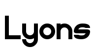 Lyons Font Image