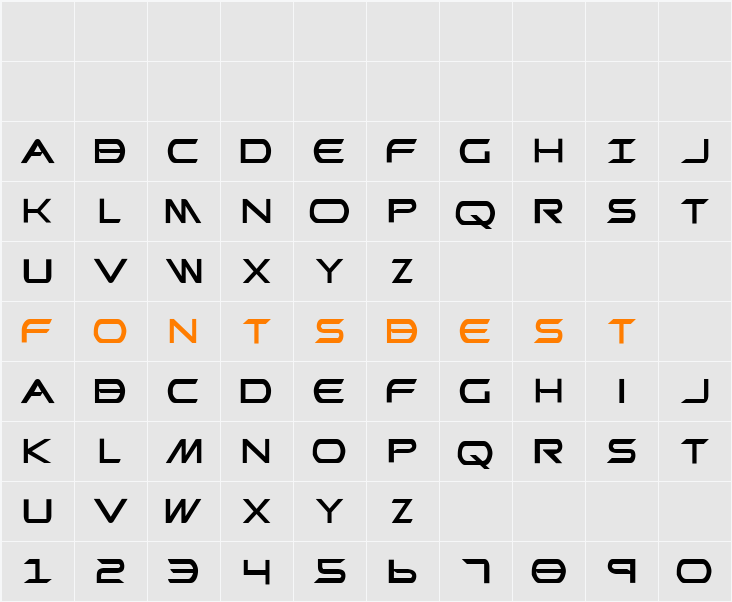 Promethean Character Map