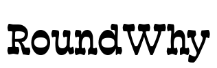 RoundWhy Font Image