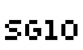 SG10 Font Image