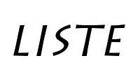 Liste Font Image