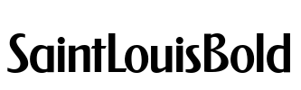SaintLouisBold Font Image