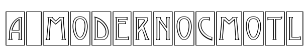 a_ModernoCmOtl Font Image