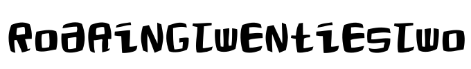 RoaringTwentiesTwo Font Image
