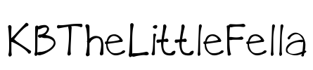 KBTheLittleFella Font Image