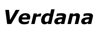 Verdana
