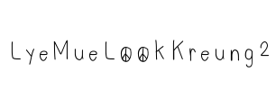 LyeMueLookKreung2 Font Image
