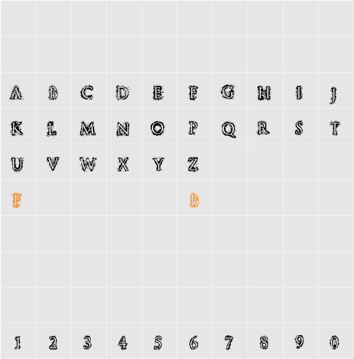 Stucco Character Map