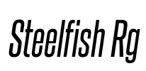 Steelfish Rg Font Image