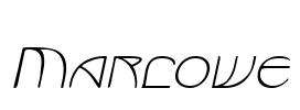 Marlowe Font Image