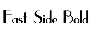 East Side Bold
