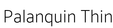 Palanquin Thin
