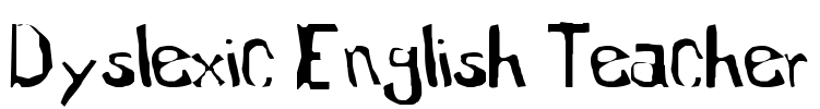 Dyslexic English Teacher