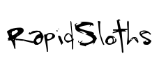 RapidSloths Font Image