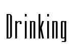 Drinking Font Image