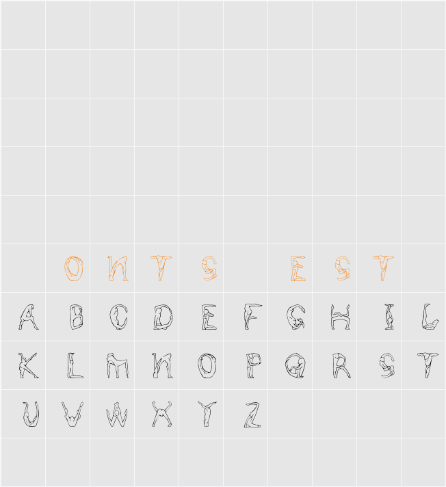 HumanCapital Character Map