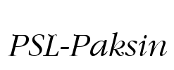 PSL-Paksin Font Image