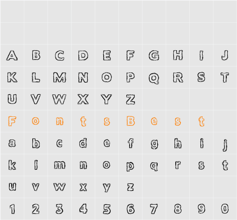 Tarkista tiedot Character Map