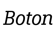 Boton Font Image