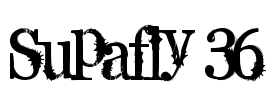Supafly 36 Font Image